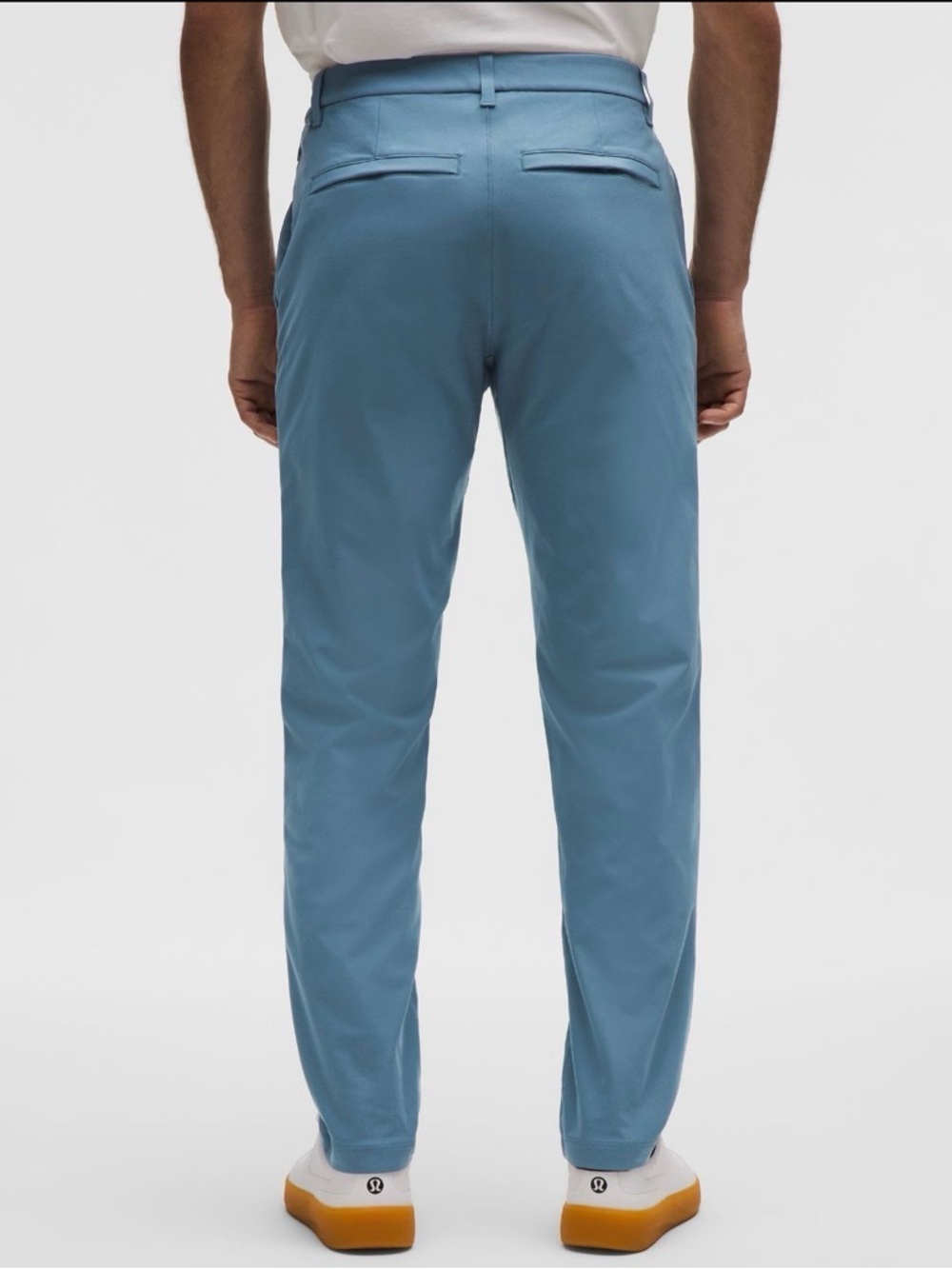 Lululemon Men's Commission Pant Slim Warpstreme Navy Blue Size 38 - Picture 3 of 13